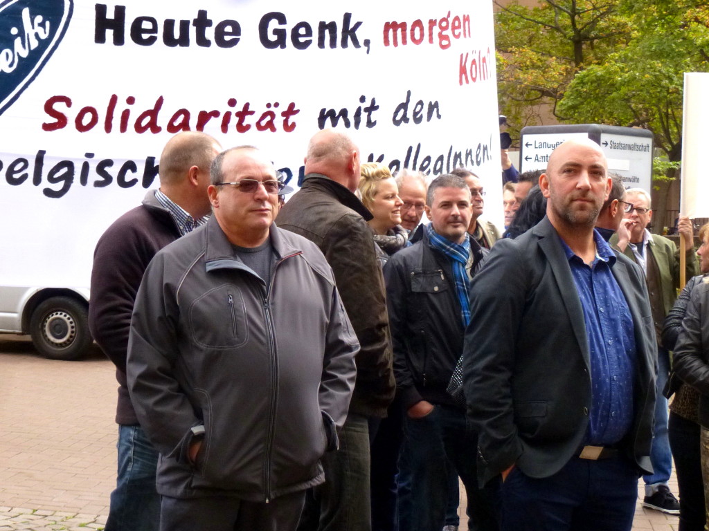 Demonstranten.